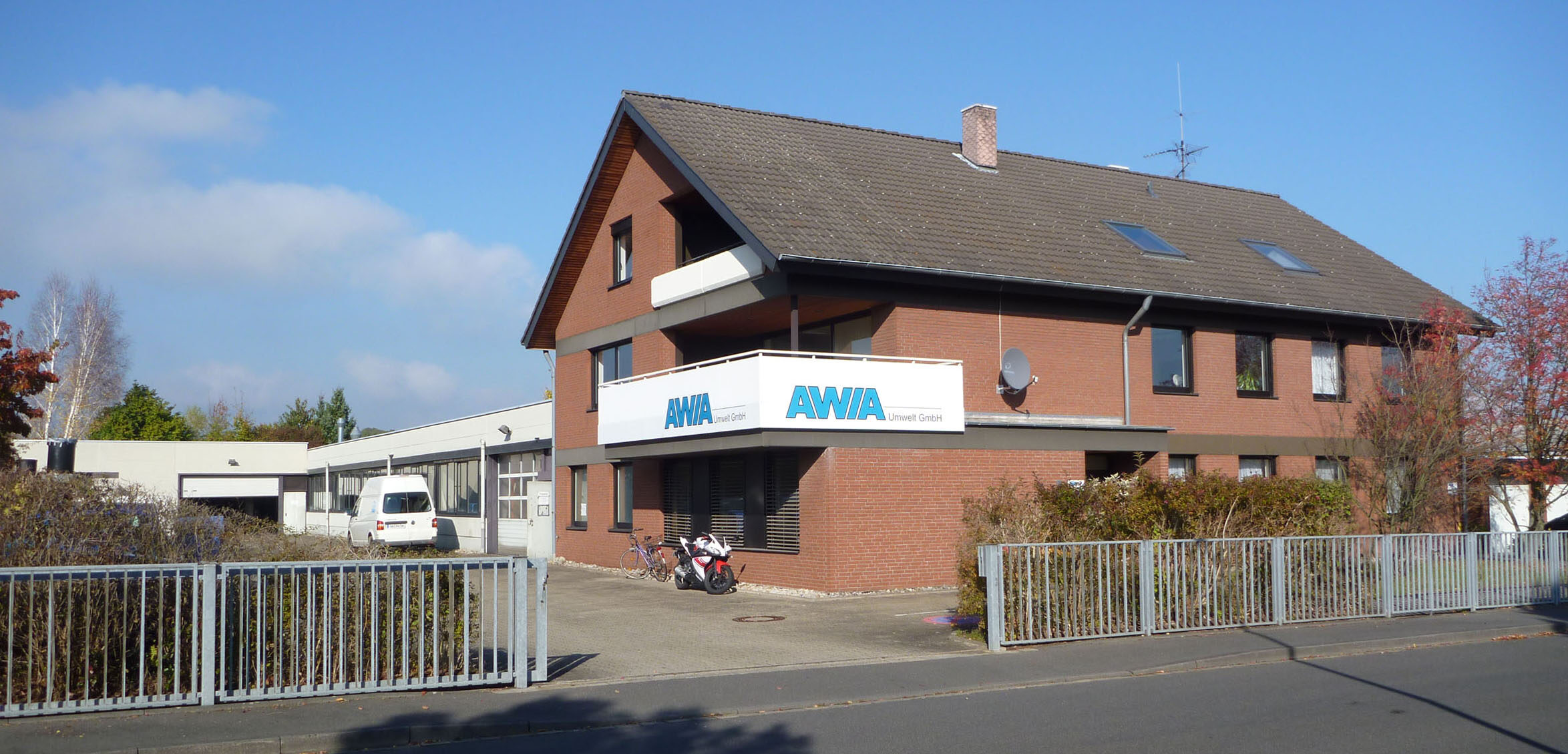 Der SItz der AWIA Umwelt GmbH in der Wilhelm-Berg-Straße 6
