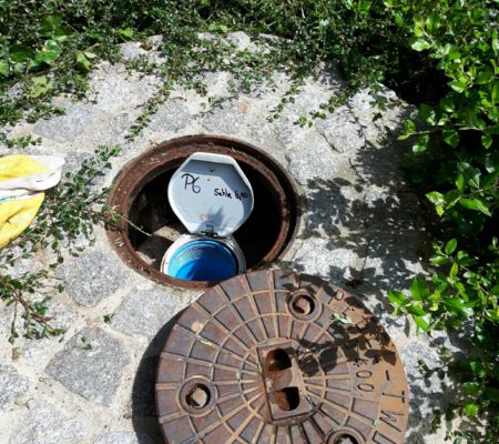 Unterflur-Grundwassermessstelle