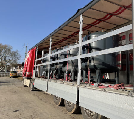 Wasseraktivkohlefilter zur Grundwasserreinigung