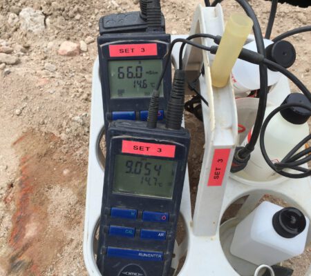 Messgeräte zur Bestimmung von Vor-Ort-Parametern